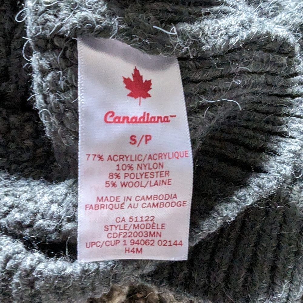 Canadian wool blend pullover - Picture 2 of 3